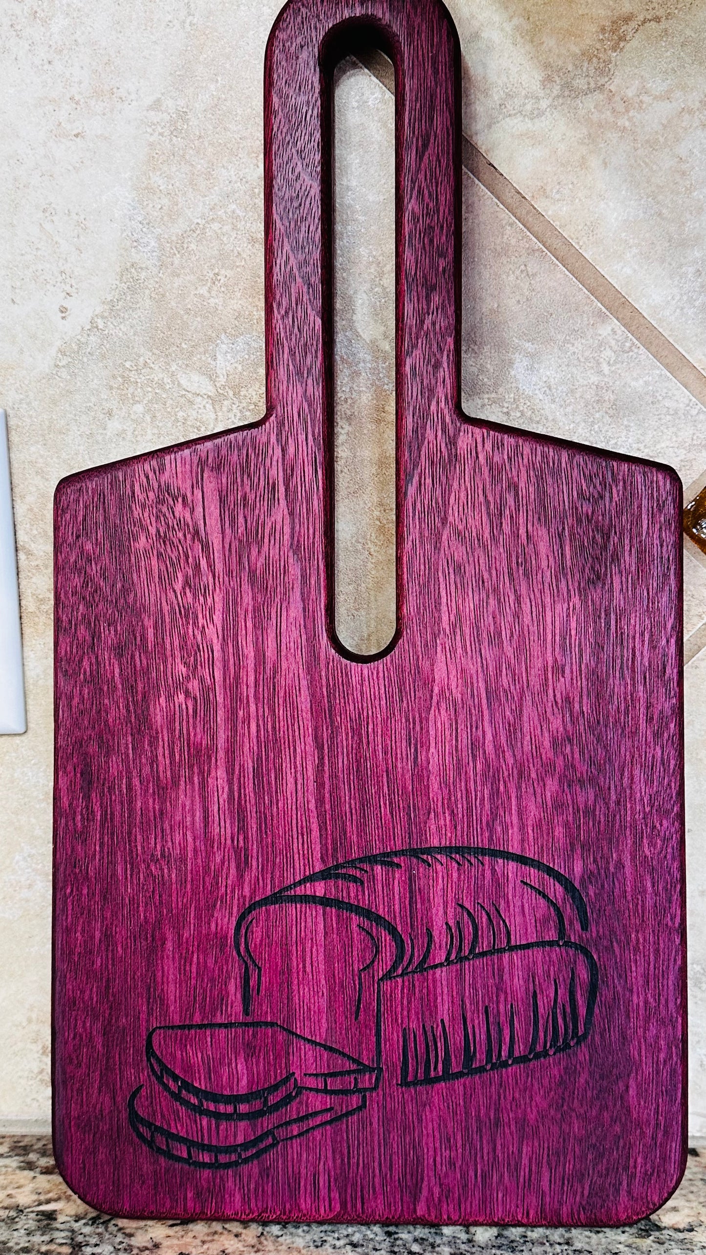 bread board purple heart