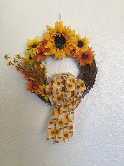 Wreath - Sunflowers