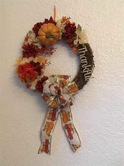 Wreath - Thankful