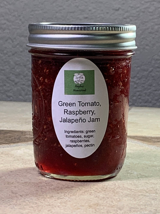 Green Tomato Raspberry Jam